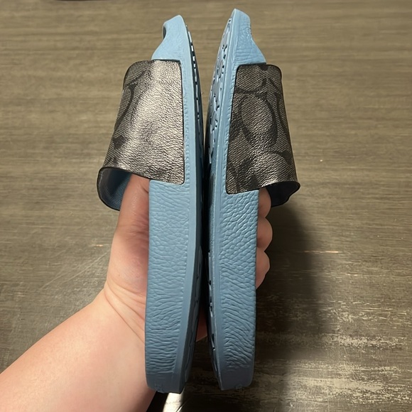 Coach Uli Sport Slide In Signature Canvas With Horse And Carriage - Picture 7 of 8